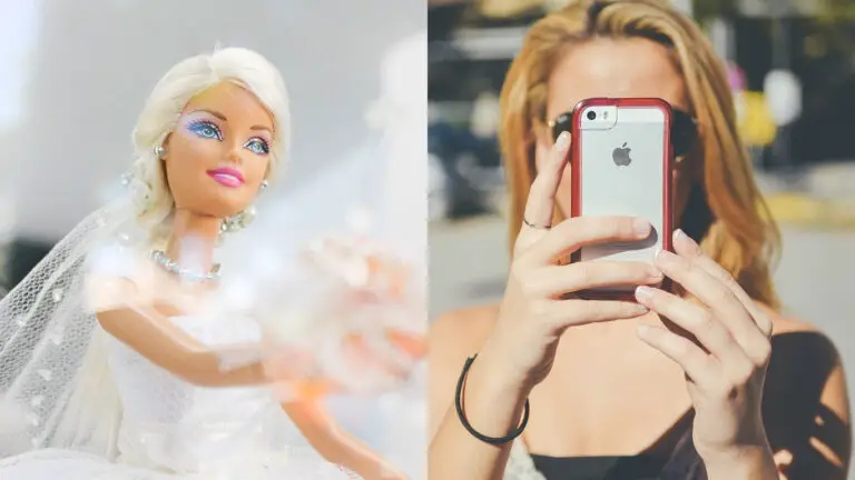 UWAGA na selfie-Barbie
