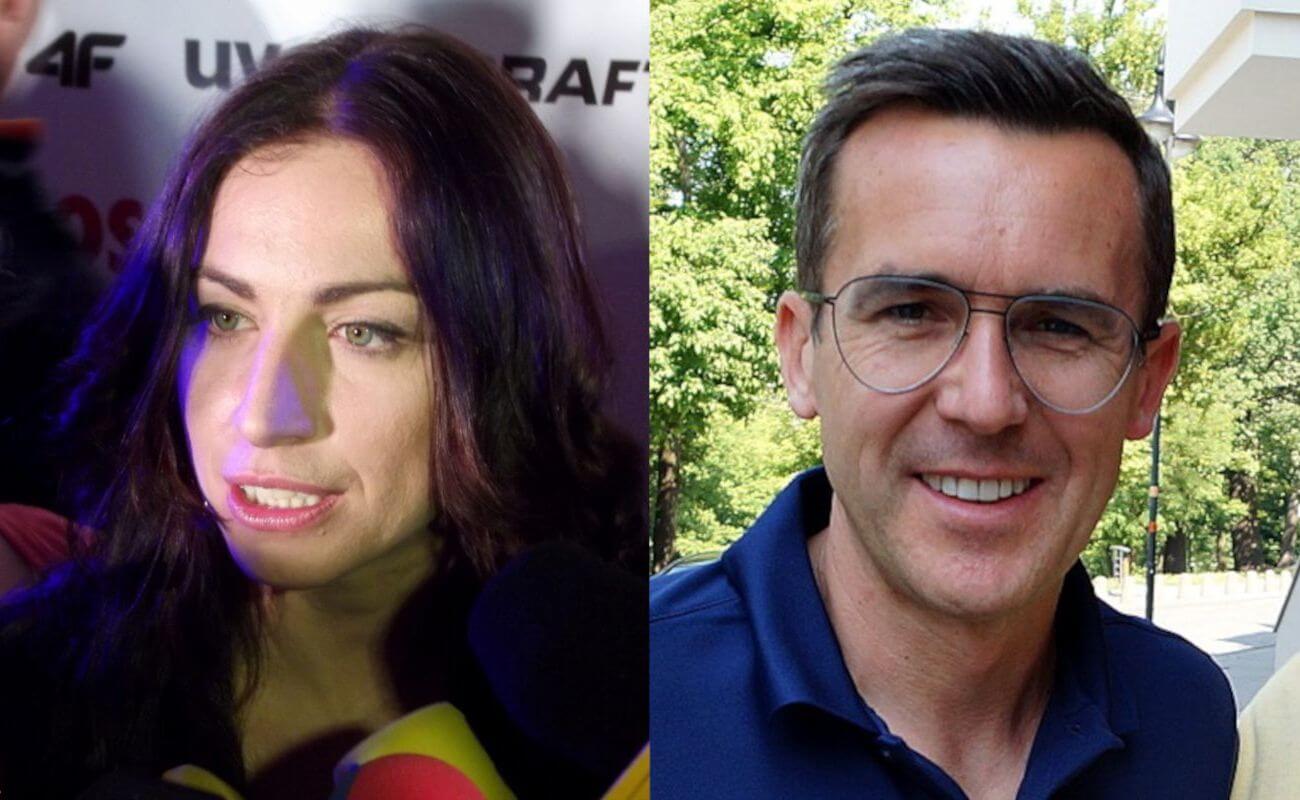 Romans Justyny Kowalczyk Z Dziennikarzem Sportowym
